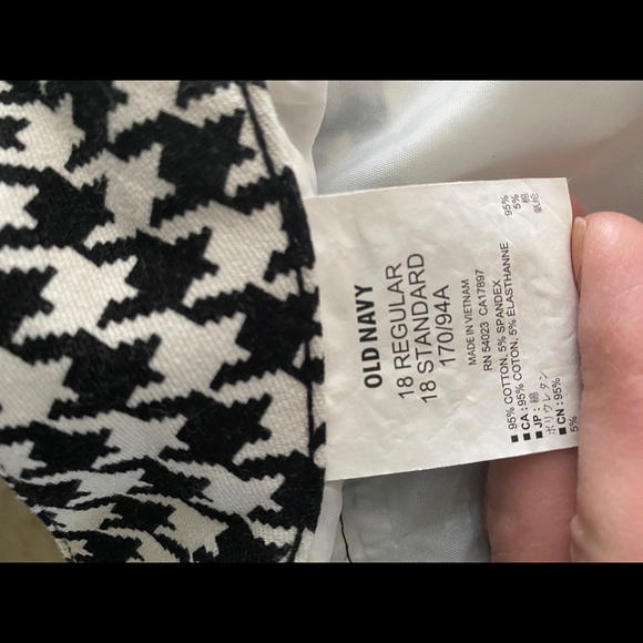 Hi! I'm "BeetleJuice" Ankle Pants! ⚫️⚪️ - Picture 3 of 4